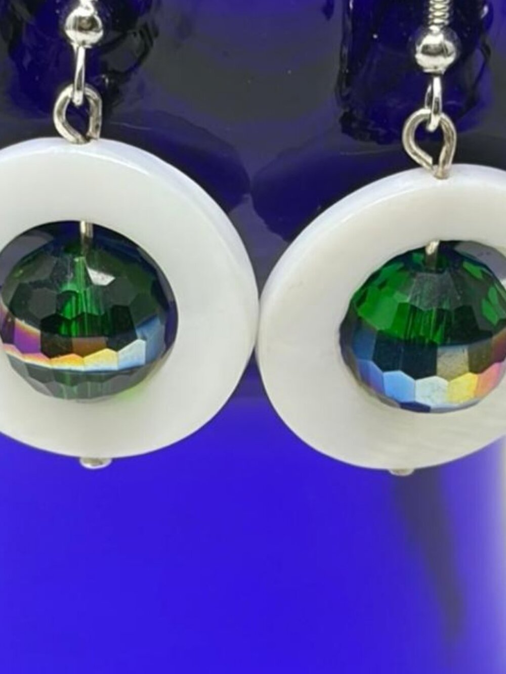 and Abalone Shell Earrings